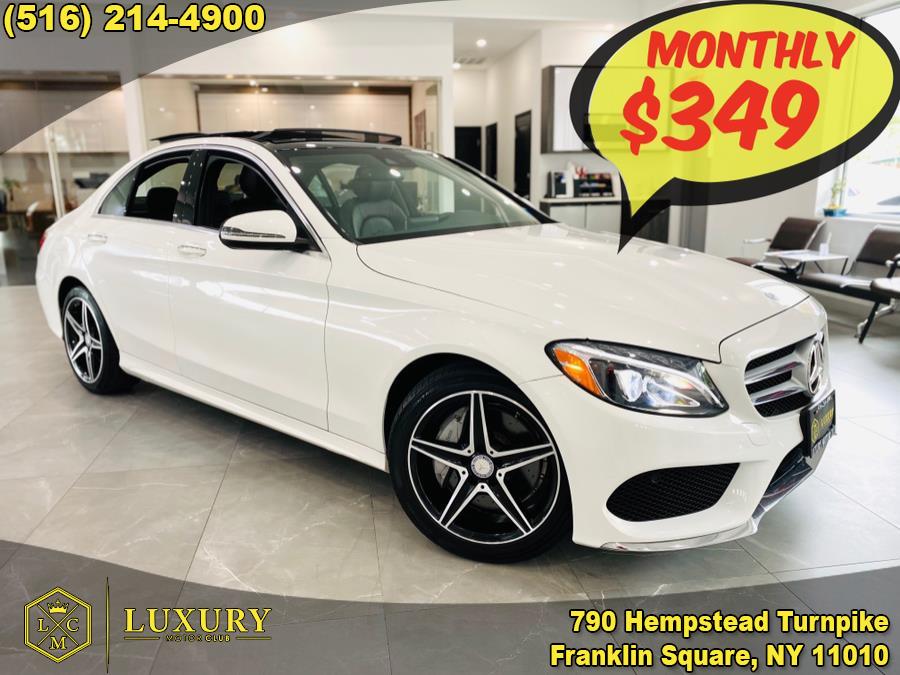 2017 Mercedes-Benz C-Class C 300 4MATIC Sedan with Sport Pkg, available for sale in Franklin Square, New York | Luxury Motor Club. Franklin Square, New York