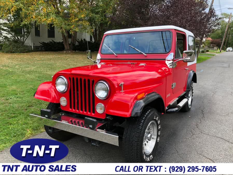 1984 Jeep CJ 4WD CJ7, available for sale in Bronx, New York | TNT Auto Sales USA inc. Bronx, New York