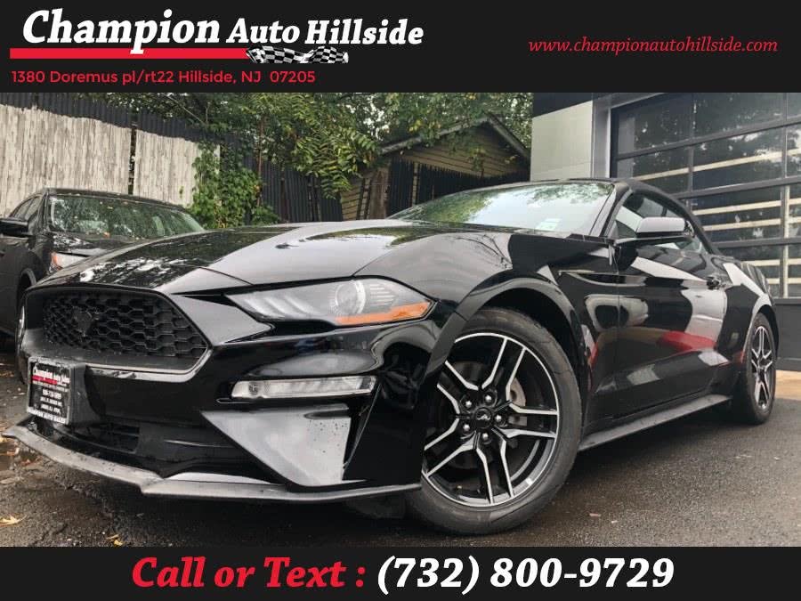 2019 Ford Mustang EcoBoost Premium Convertible, available for sale in Hillside, New Jersey | Champion Auto Sales. Hillside, New Jersey