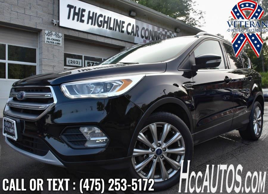 2017 Ford Escape Titanium 4WD, available for sale in Waterbury, Connecticut | Highline Car Connection. Waterbury, Connecticut
