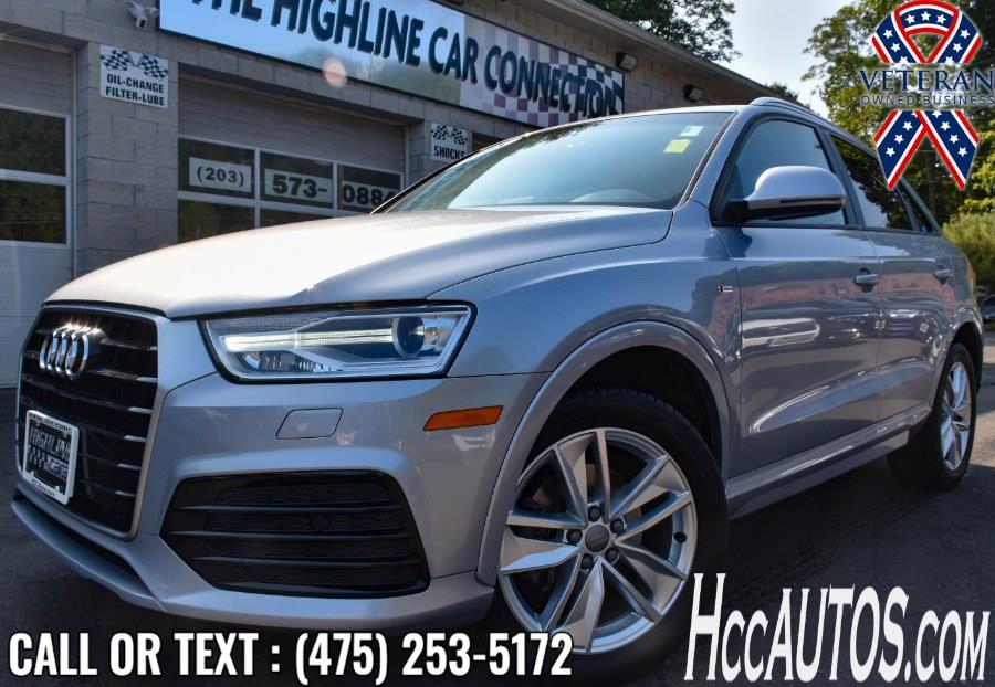 2018 Audi Q3 2.0 TFSI Sport Premium, available for sale in Waterbury, Connecticut | Highline Car Connection. Waterbury, Connecticut