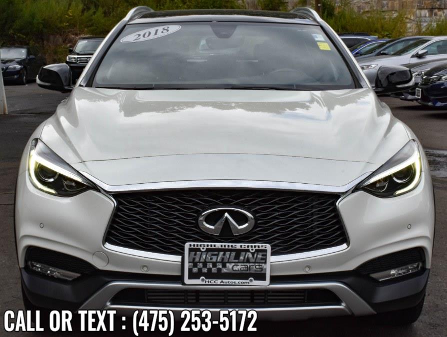 2018 INFINITI QX30 Luxury AWD, available for sale in Waterbury, Connecticut | Highline Car Connection. Waterbury, Connecticut 2018 INFINITI QX30 Luxury AWD, available for sale in Waterbury, Connecticut | Highline Car Connection. Waterbury, Connecticut