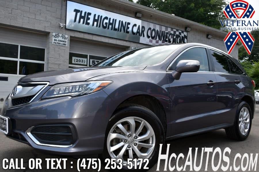 2018 Acura RDX AWD w/Technology Pkg, available for sale in Waterbury, Connecticut | Highline Car Connection. Waterbury, Connecticut