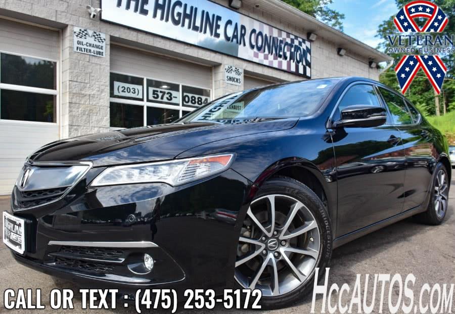 2017 Acura TLX FWD V6 w/Advance Pkg, available for sale in Waterbury, Connecticut | Highline Car Connection. Waterbury, Connecticut
