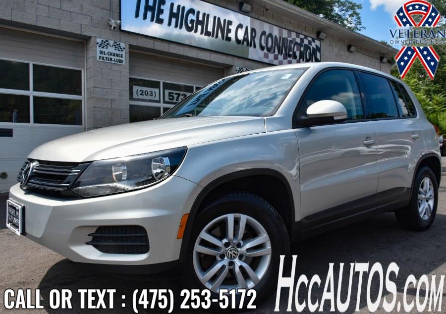 2013 Volkswagen Tiguan 4WD 4dr Auto S w/Sunroof, available for sale in Waterbury, Connecticut | Highline Car Connection. Waterbury, Connecticut
