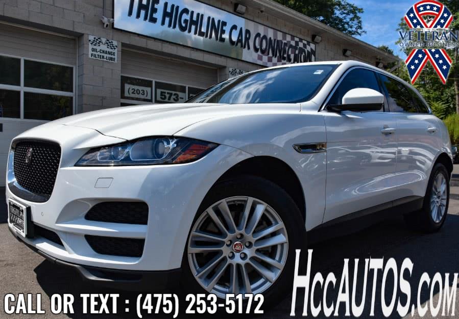 2019 Jaguar F-PACE 30t Prestige AWD, available for sale in Waterbury, Connecticut | Highline Car Connection. Waterbury, Connecticut