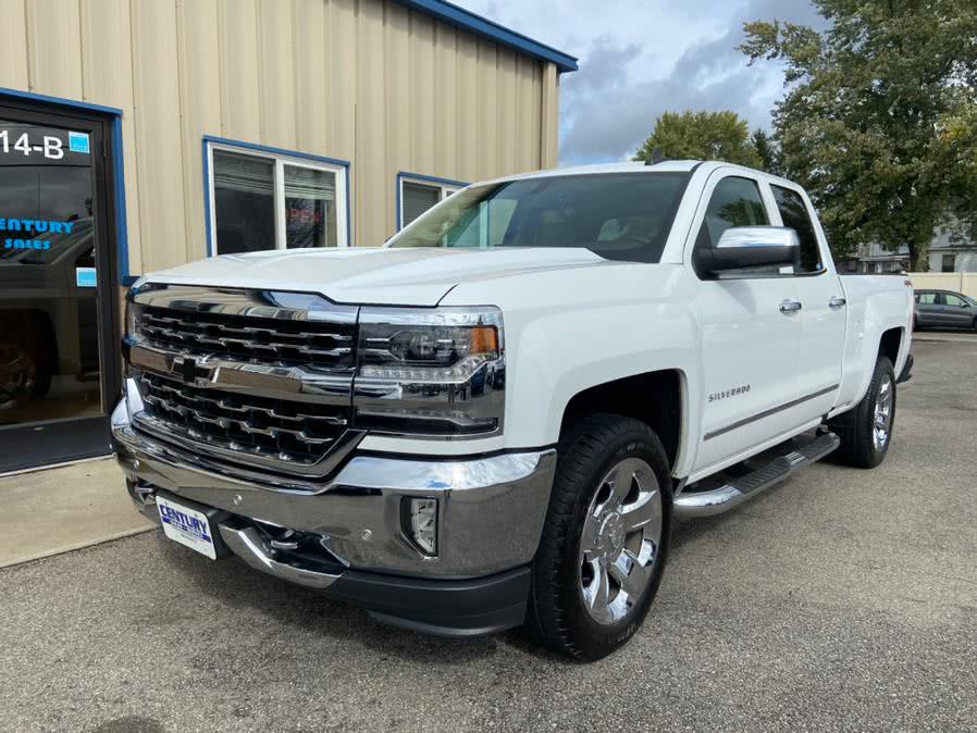 2017 Chevrolet Silverado 1500 4WD Double Cab 143.5" LTZ w/1LZ, available for sale in East Windsor, Connecticut | Century Auto And Truck. East Windsor, Connecticut