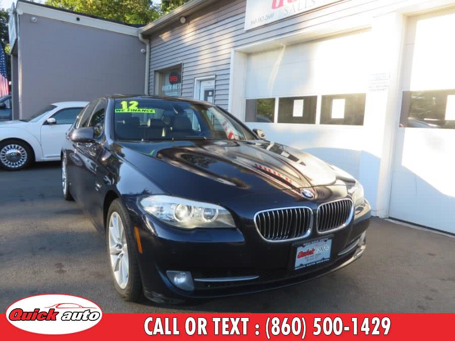 2012 BMW 5 Series 4dr Sdn 528i xDrive AWD, available for sale in Bristol, Connecticut | Quick Auto LLC. Bristol, Connecticut