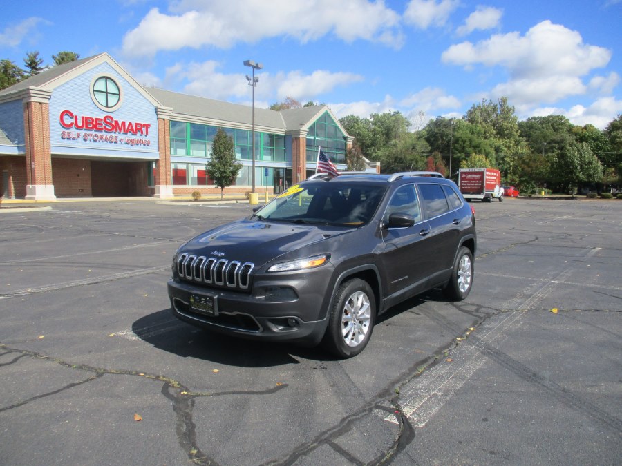 2015 Jeep Cherokee 4WD 4dr Limited, available for sale in New Britain, Connecticut | Universal Motors LLC. New Britain, Connecticut