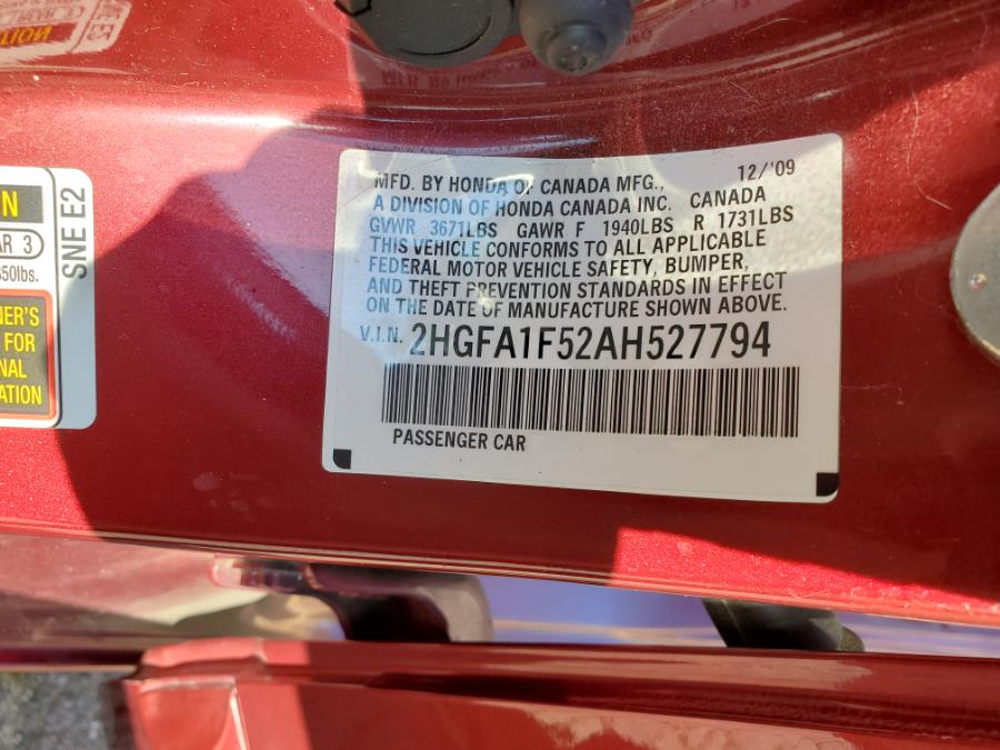 2010 Honda Civic Sdn 4dr Auto LX, available for sale in West Babylon, New York | SGM Auto Sales. West Babylon, New York 2010 Honda Civic Sdn 4dr Auto LX, available for sale in West Babylon, New York | SGM Auto Sales. West Babylon, New York