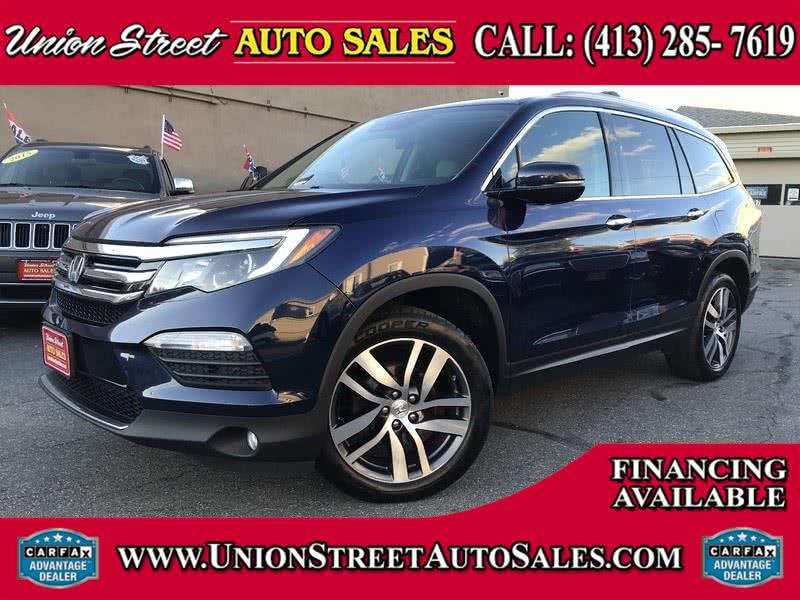 2016 Honda Pilot AWD 4dr Elite w/RES & Navi, available for sale in West Springfield, Massachusetts | Union Street Auto Sales. West Springfield, Massachusetts