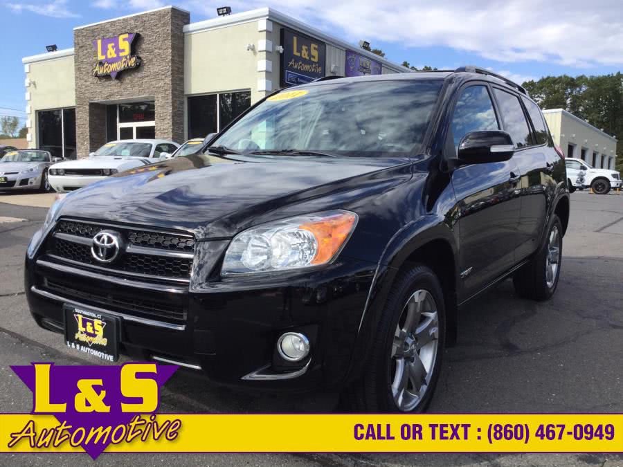2011 Toyota RAV4 4WD 4dr 4-cyl 4-Spd AT Sport (Natl), available for sale in Plantsville, Connecticut | L&S Automotive LLC. Plantsville, Connecticut