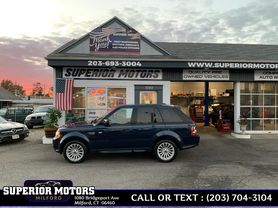 2012 Land Rover SPORT Range Rover Sport 4WD 4dr HSE, available for sale in Milford, Connecticut | Superior Motors LLC. Milford, Connecticut