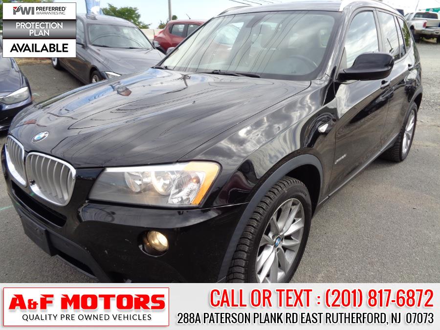 2013 BMW X3 AWD 4dr xDrive28i, available for sale in East Rutherford, New Jersey | A&F Motors LLC. East Rutherford, New Jersey
