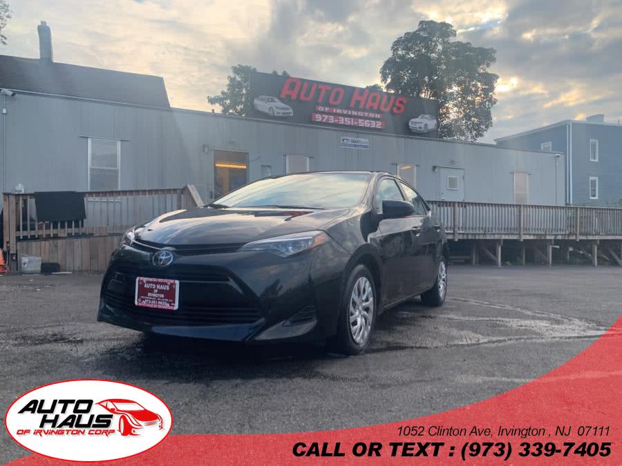 2019 Toyota Corolla LE CVT (Natl), available for sale in Irvington , New Jersey | Auto Haus of Irvington Corp. Irvington , New Jersey