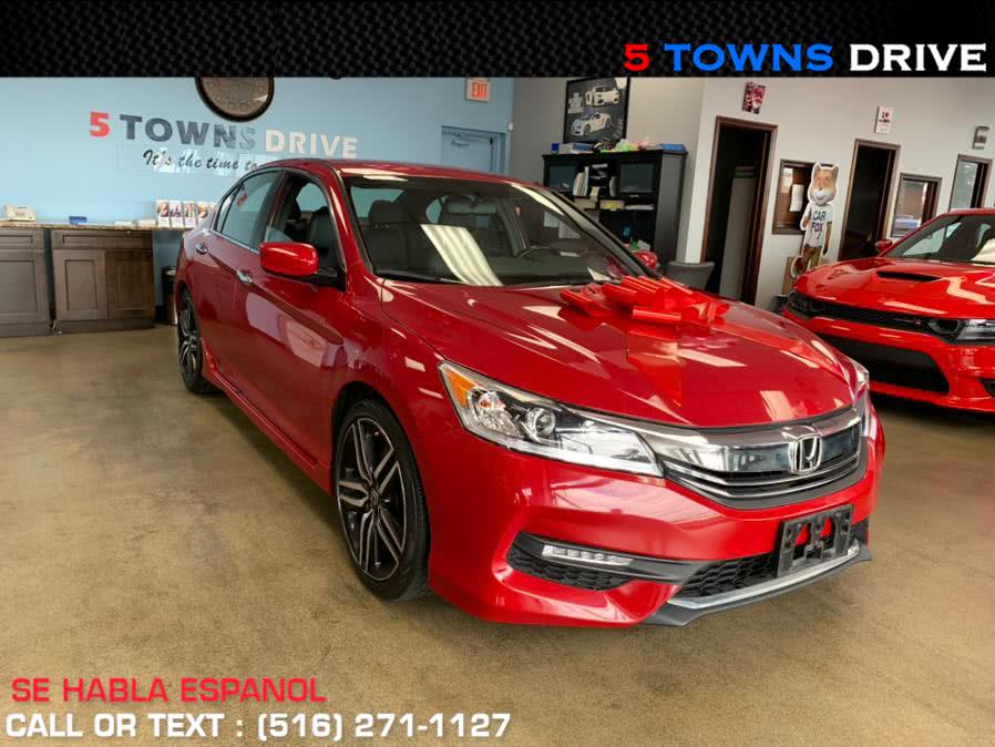2017 Honda Accord Sedan Sport SE CVT, available for sale in Inwood, New York | 5 Towns Drive. Inwood, New York