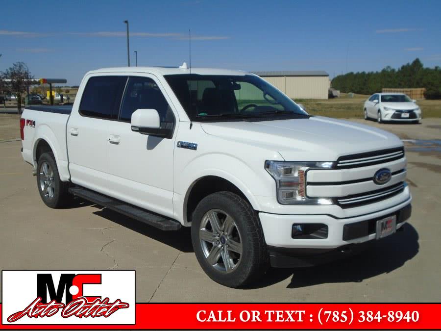 2018 Ford F-150 LARIAT 4WD SuperCrew 5.5'' Box, available for sale in Colby, Kansas | M C Auto Outlet Inc. Colby, Kansas