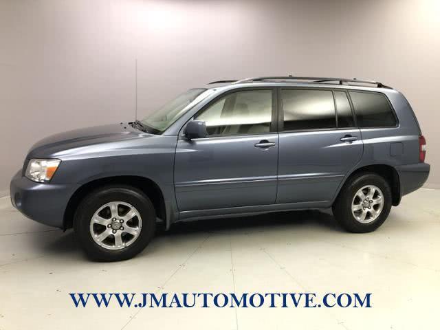 2005 Toyota Highlander 4dr V6 4WD w/3rd Row, available for sale in Naugatuck, Connecticut | J&M Automotive Sls&Svc LLC. Naugatuck, Connecticut