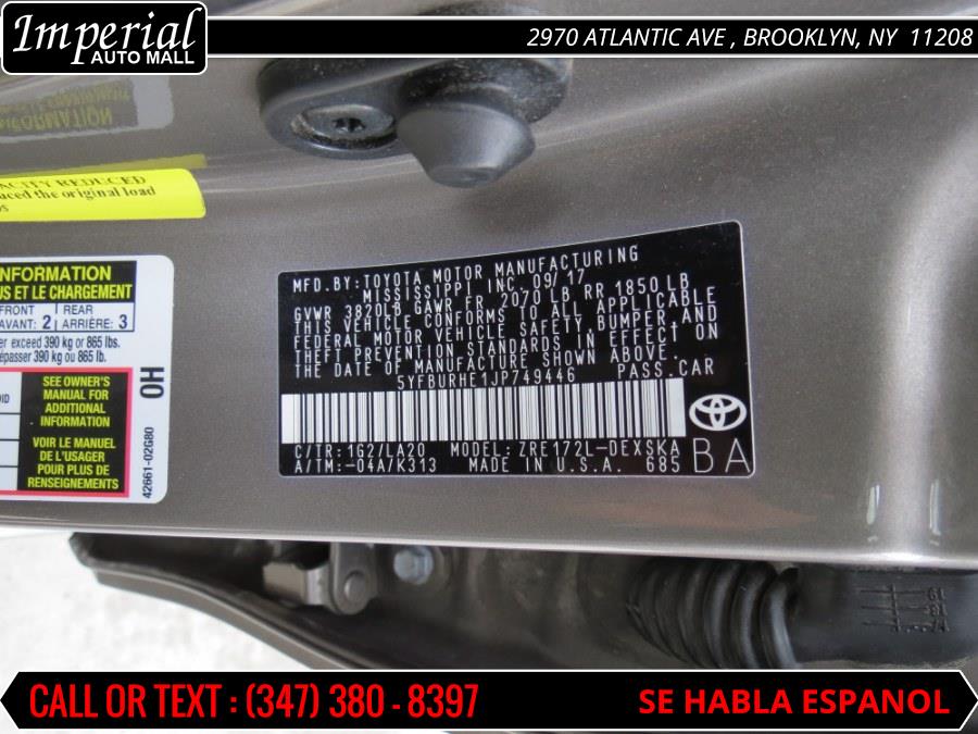 2018 Toyota Corolla XSE CVT (Natl), available for sale in Brooklyn, New York | Imperial Auto Mall. Brooklyn, New York 2018 Toyota Corolla XSE CVT (Natl), available for sale in Brooklyn, New York | Imperial Auto Mall. Brooklyn, New York
