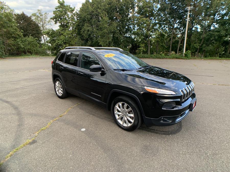 2015 Jeep Cherokee 4WD 4dr Limited, available for sale in Stratford, Connecticut | Wiz Leasing Inc. Stratford, Connecticut
