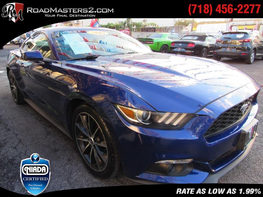 2016 Ford Mustang Eco Premium, available for sale in Middle Village, New York | Road Masters II INC. Middle Village, New York