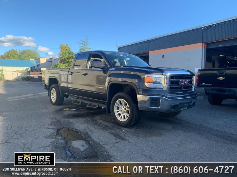 2014 GMC Sierra 1500 4WD Double Cab 143.5" SLE, available for sale in S.Windsor, Connecticut | Empire Auto Wholesalers. S.Windsor, Connecticut