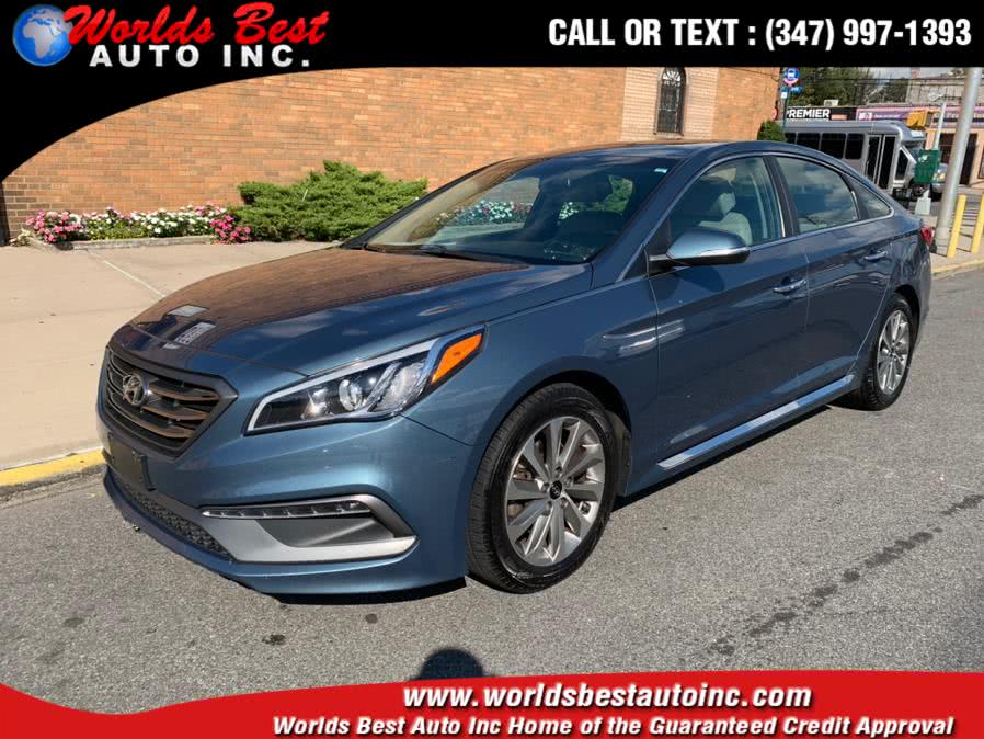 2017 Hyundai Sonata Sport 2.4L PZEV, available for sale in Brooklyn, New York | Worlds Best Auto Inc. Brooklyn, New York 2017 Hyundai Sonata Sport 2.4L PZEV, available for sale in Brooklyn, New York | Worlds Best Auto Inc. Brooklyn, New York