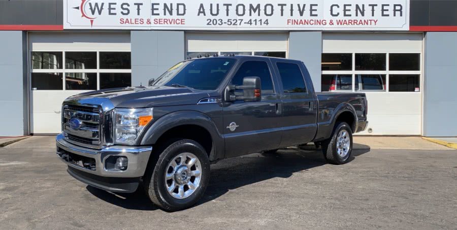 2015 Ford Super Duty F-350 SRW 4WD Crew Cab 156" XLT, available for sale in Waterbury, Connecticut | West End Automotive Center. Waterbury, Connecticut