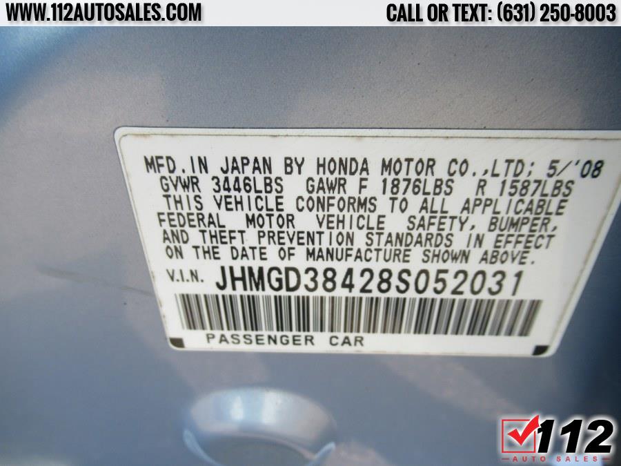 Used Honda Fit 5dr HB Auto 2008 | 112 Auto Sales. Patchogue, New York Used Honda Fit 5dr HB Auto 2008 | 112 Auto Sales. Patchogue, New York