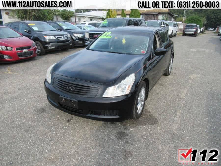 2009 Infiniti G37 Sedan 4dr x AWD, available for sale in Patchogue, New York | 112 Auto Sales. Patchogue, New York