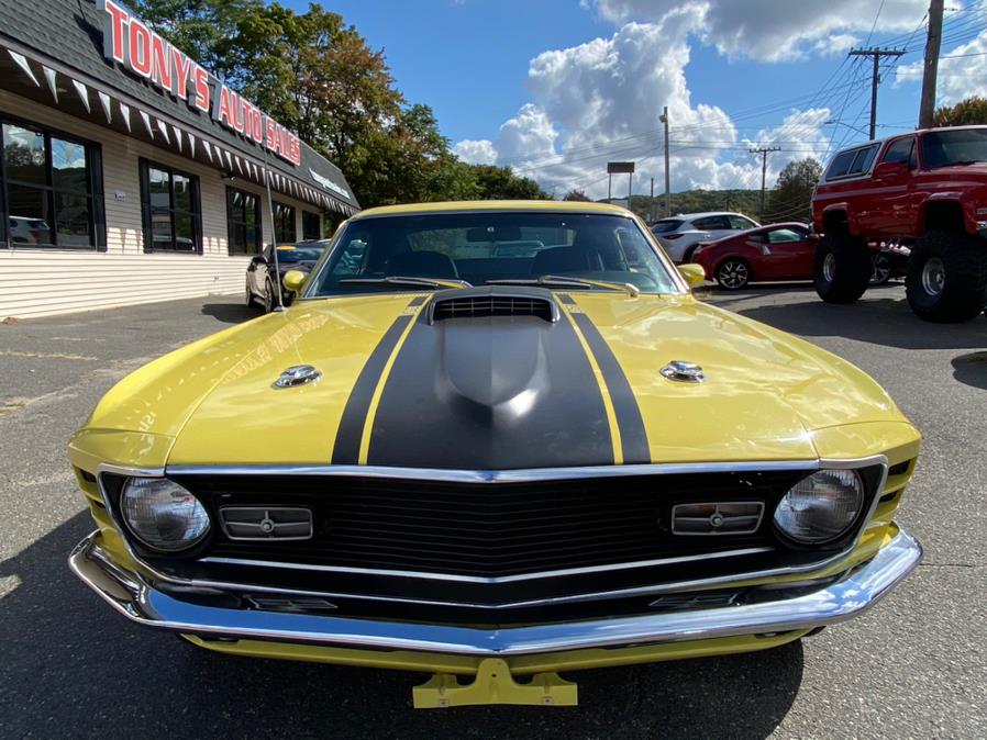 Used Ford Mustang MACH 1 1970 | Tony's Auto Sales. Waterbury, Connecticut Used Ford Mustang MACH 1 1970 | Tony's Auto Sales. Waterbury, Connecticut