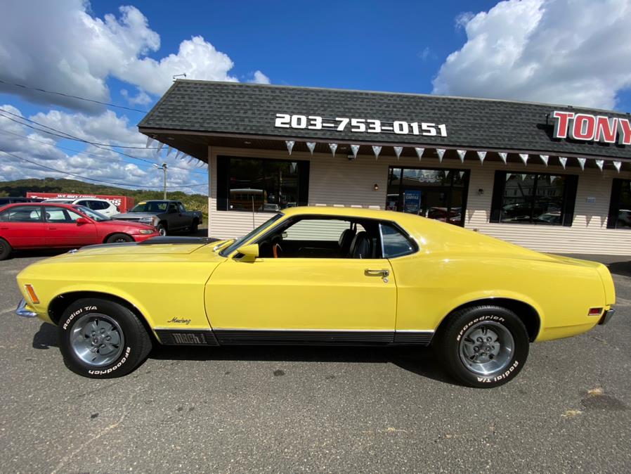 Used Ford Mustang MACH 1 1970 | Tony's Auto Sales. Waterbury, Connecticut Used Ford Mustang MACH 1 1970 | Tony's Auto Sales. Waterbury, Connecticut