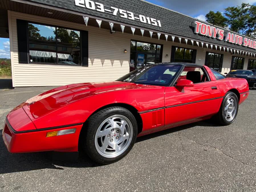 Used Chevrolet Corvette 2dr Coupe Hatchback 1990 | Tony's Auto Sales. Waterbury, Connecticut Used Chevrolet Corvette 2dr Coupe Hatchback 1990 | Tony's Auto Sales. Waterbury, Connecticut