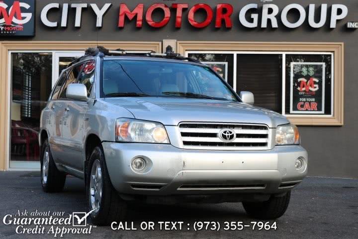 2006 Toyota Highlander V6, available for sale in Haskell, New Jersey | City Motor Group Inc.. Haskell, New Jersey