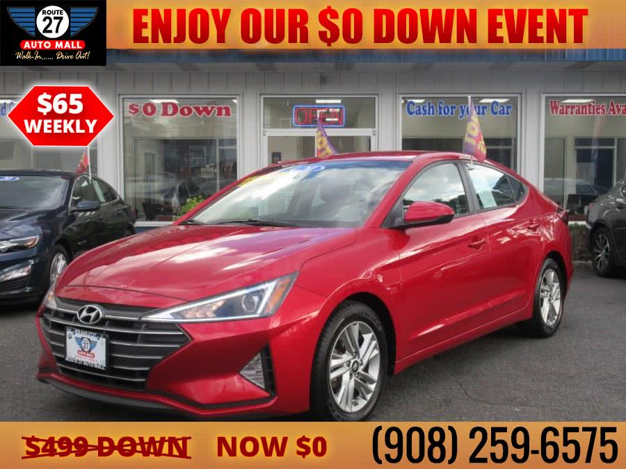 2020 Hyundai Elantra SEL IVT, available for sale in Linden, New Jersey | Route 27 Auto Mall. Linden, New Jersey
