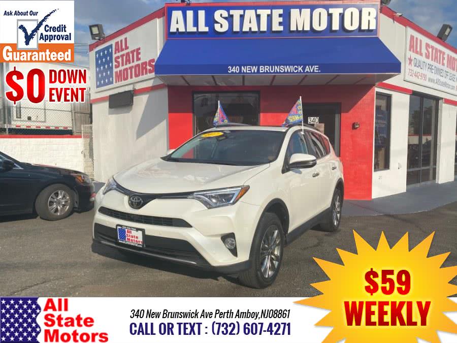 2017 Toyota RAV4 Limited AWD (Natl), available for sale in Perth Amboy, New Jersey | All State Motor Inc. Perth Amboy, New Jersey 2017 Toyota RAV4 Limited AWD (Natl), available for sale in Perth Amboy, New Jersey | All State Motor Inc. Perth Amboy, New Jersey