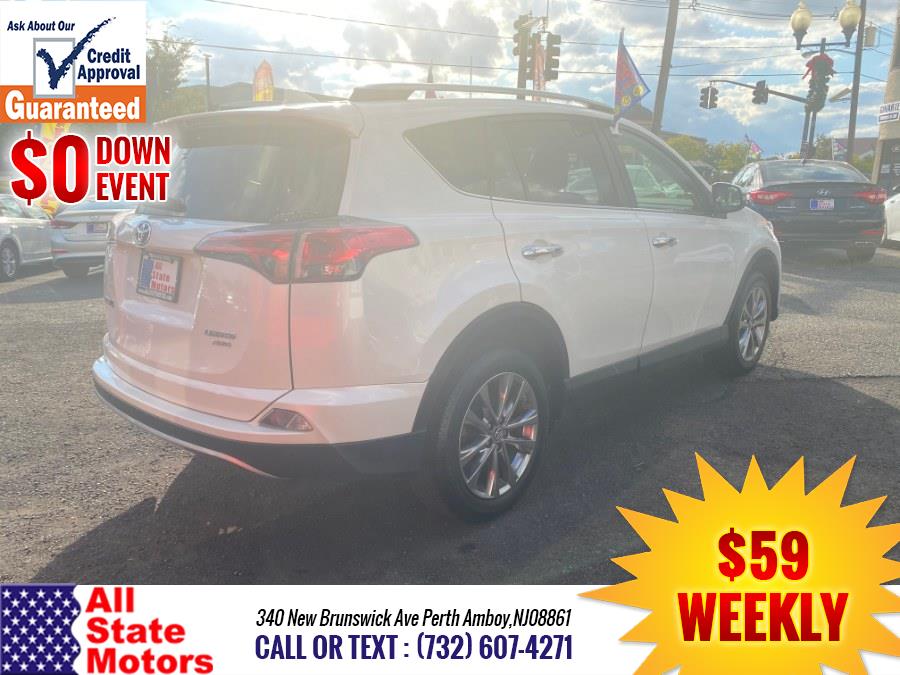 2017 Toyota RAV4 Limited AWD (Natl), available for sale in Perth Amboy, New Jersey | All State Motor Inc. Perth Amboy, New Jersey 2017 Toyota RAV4 Limited AWD (Natl), available for sale in Perth Amboy, New Jersey | All State Motor Inc. Perth Amboy, New Jersey