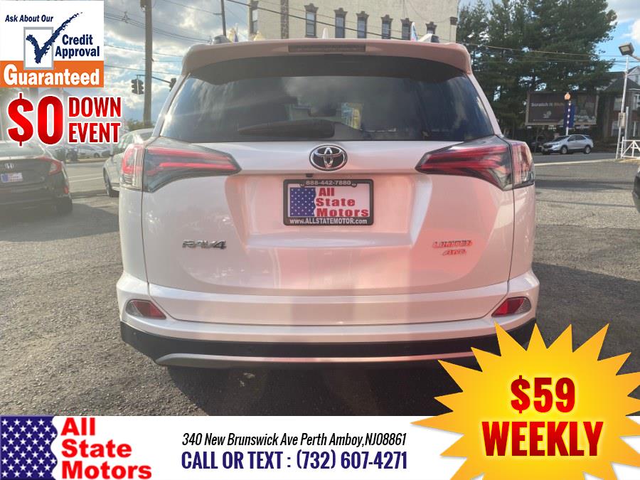 2017 Toyota RAV4 Limited AWD (Natl), available for sale in Perth Amboy, New Jersey | All State Motor Inc. Perth Amboy, New Jersey 2017 Toyota RAV4 Limited AWD (Natl), available for sale in Perth Amboy, New Jersey | All State Motor Inc. Perth Amboy, New Jersey
