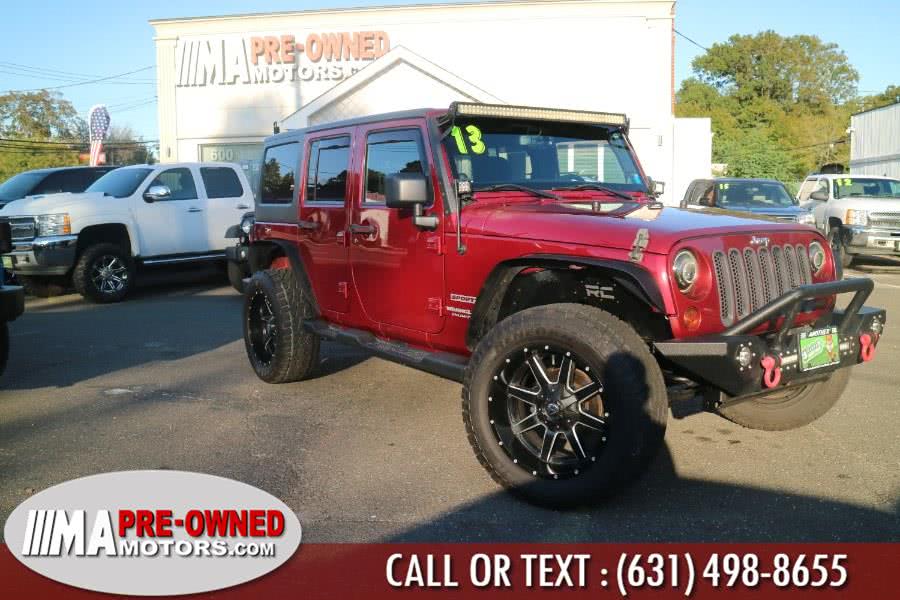 2013 Jeep Wrangler Unlimited 4WD 4dr Freedom Edition *Ltd Avail*, available for sale in Huntington Station, New York | M & A Motors. Huntington Station, New York