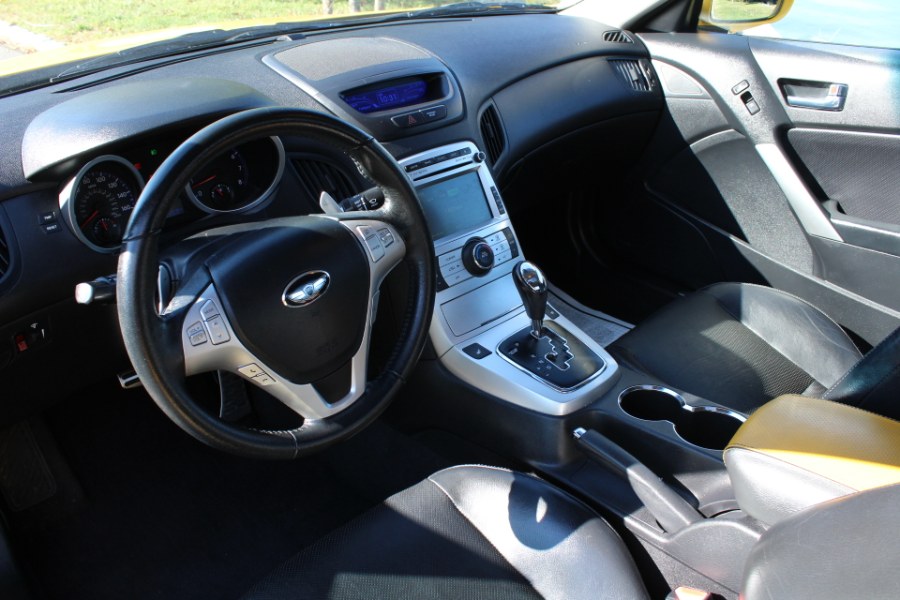2010 Hyundai Genesis Coupe 2dr 3.8L Auto Track Yellow, available for sale in Great Neck, New York | Great Neck Car Buyers & Sellers. Great Neck, New York 2010 Hyundai Genesis Coupe 2dr 3.8L Auto Track Yellow, available for sale in Great Neck, New York | Great Neck Car Buyers & Sellers. Great Neck, New York