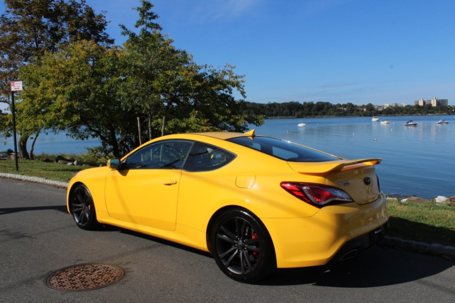 2010 Hyundai Genesis Coupe 2dr 3.8L Auto Track Yellow, available for sale in Great Neck, New York | Great Neck Car Buyers & Sellers. Great Neck, New York 2010 Hyundai Genesis Coupe 2dr 3.8L Auto Track Yellow, available for sale in Great Neck, New York | Great Neck Car Buyers & Sellers. Great Neck, New York