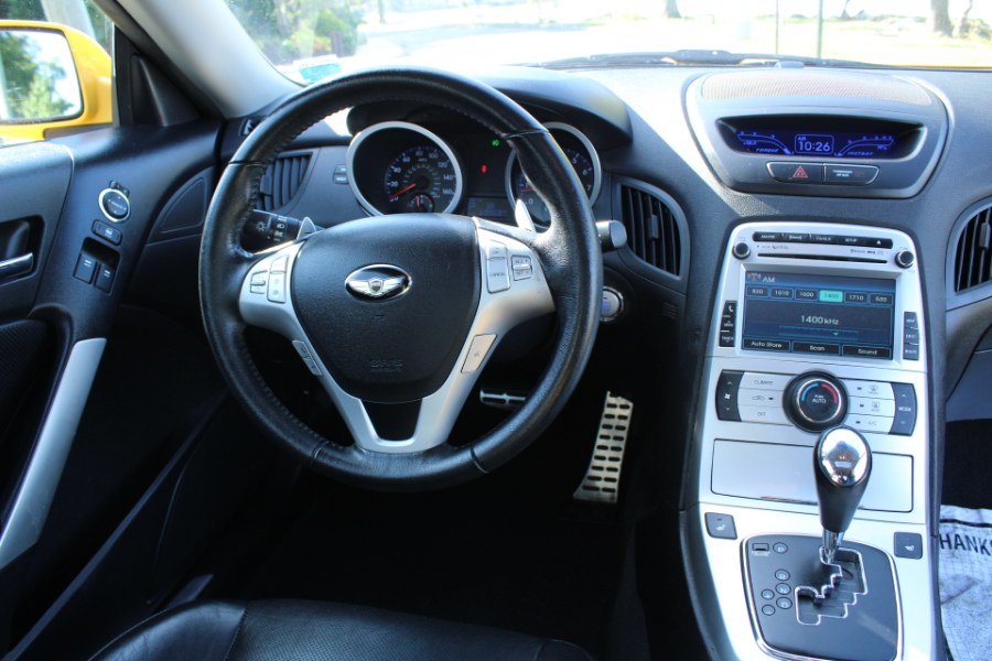2010 Hyundai Genesis Coupe 2dr 3.8L Auto Track Yellow, available for sale in Great Neck, New York | Great Neck Car Buyers & Sellers. Great Neck, New York 2010 Hyundai Genesis Coupe 2dr 3.8L Auto Track Yellow, available for sale in Great Neck, New York | Great Neck Car Buyers & Sellers. Great Neck, New York