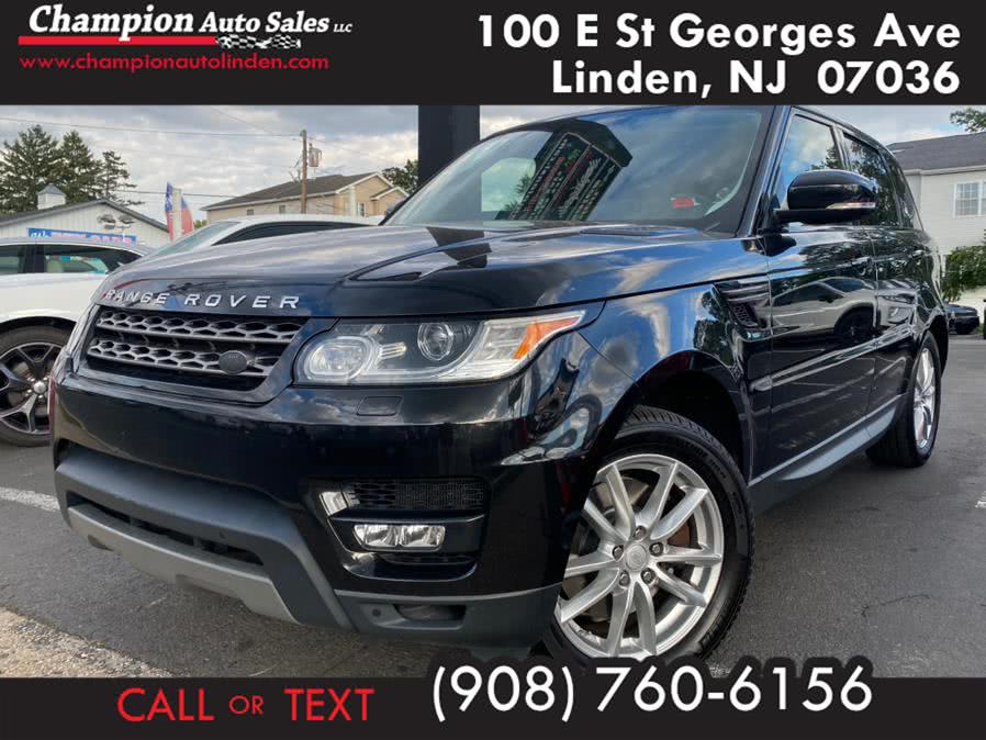 2015 Land Rover Range Rover Sport 4WD 4dr SE, available for sale in Linden, New Jersey | Champion Used Auto Sales. Linden, New Jersey