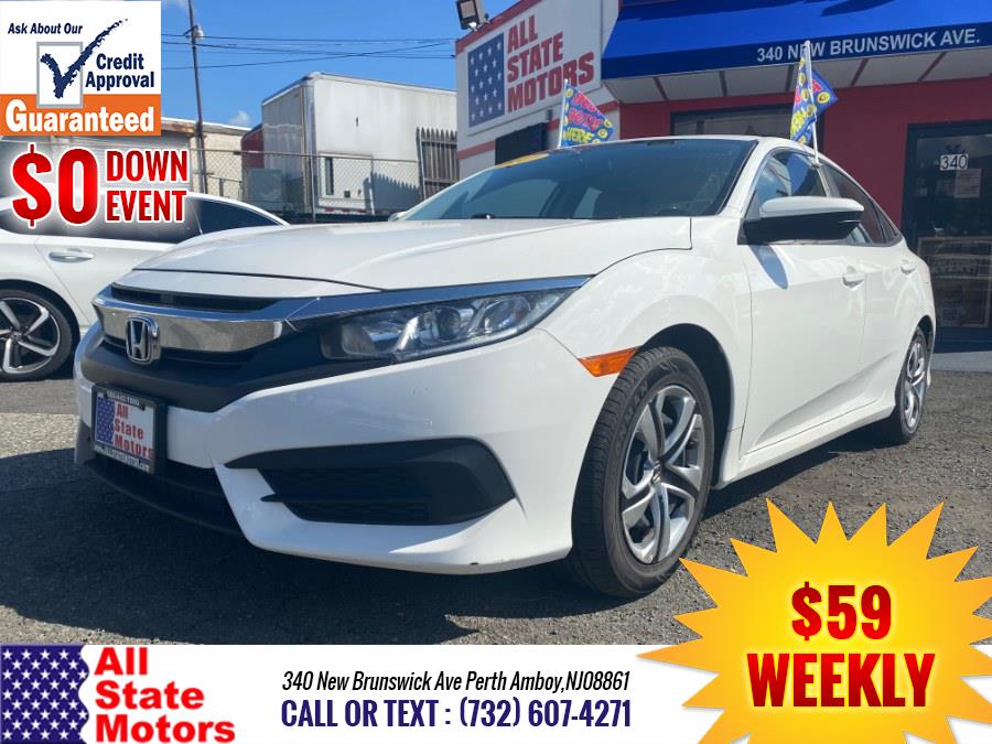 2017 Honda Civic Sedan LX CVT, available for sale in Perth Amboy, New Jersey | All State Motor Inc. Perth Amboy, New Jersey 2017 Honda Civic Sedan LX CVT, available for sale in Perth Amboy, New Jersey | All State Motor Inc. Perth Amboy, New Jersey