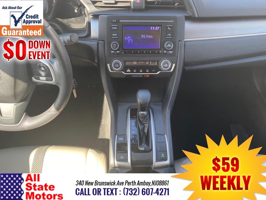 2017 Honda Civic Sedan LX CVT, available for sale in Perth Amboy, New Jersey | All State Motor Inc. Perth Amboy, New Jersey 2017 Honda Civic Sedan LX CVT, available for sale in Perth Amboy, New Jersey | All State Motor Inc. Perth Amboy, New Jersey