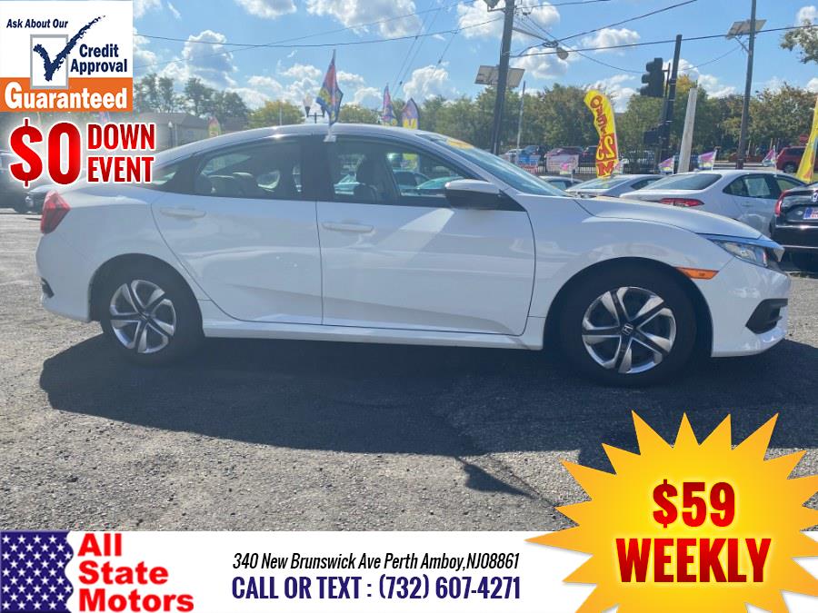 2017 Honda Civic Sedan LX CVT, available for sale in Perth Amboy, New Jersey | All State Motor Inc. Perth Amboy, New Jersey 2017 Honda Civic Sedan LX CVT, available for sale in Perth Amboy, New Jersey | All State Motor Inc. Perth Amboy, New Jersey