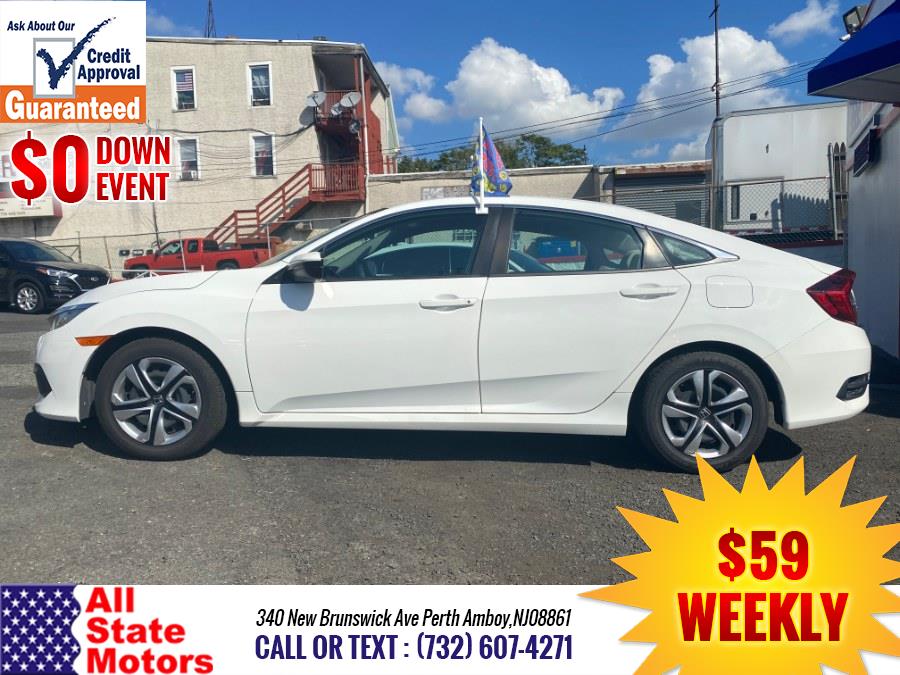 2017 Honda Civic Sedan LX CVT, available for sale in Perth Amboy, New Jersey | All State Motor Inc. Perth Amboy, New Jersey 2017 Honda Civic Sedan LX CVT, available for sale in Perth Amboy, New Jersey | All State Motor Inc. Perth Amboy, New Jersey