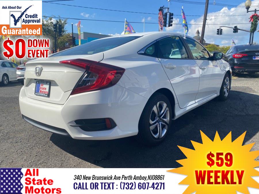 2017 Honda Civic Sedan LX CVT, available for sale in Perth Amboy, New Jersey | All State Motor Inc. Perth Amboy, New Jersey 2017 Honda Civic Sedan LX CVT, available for sale in Perth Amboy, New Jersey | All State Motor Inc. Perth Amboy, New Jersey