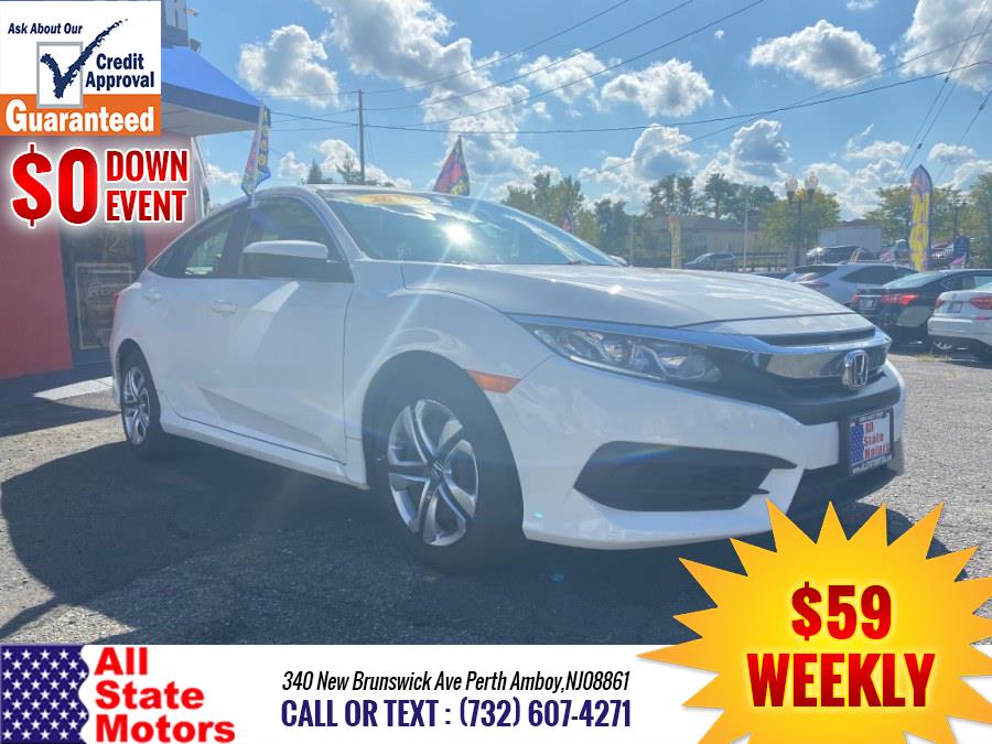2017 Honda Civic Sedan LX CVT, available for sale in Perth Amboy, New Jersey | All State Motor Inc. Perth Amboy, New Jersey 2017 Honda Civic Sedan LX CVT, available for sale in Perth Amboy, New Jersey | All State Motor Inc. Perth Amboy, New Jersey