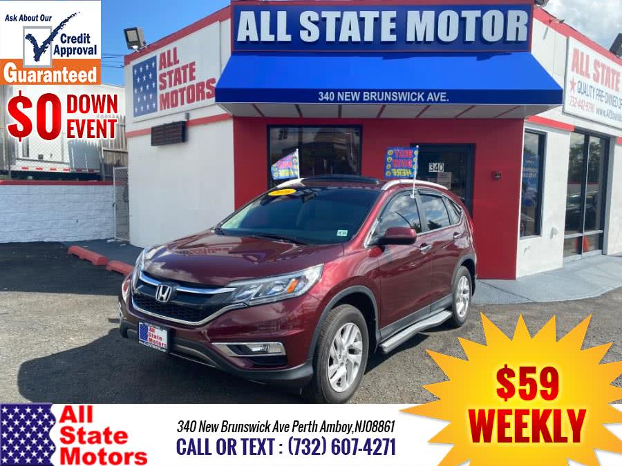 2016 Honda CR-V AWD 5dr EX-L, available for sale in Perth Amboy, New Jersey | All State Motor Inc. Perth Amboy, New Jersey